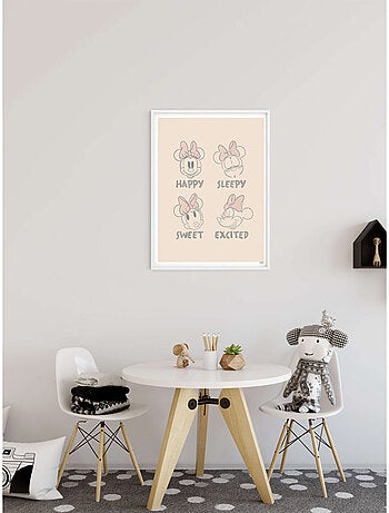 Poster d'art Minnie émotion 40x50 cm