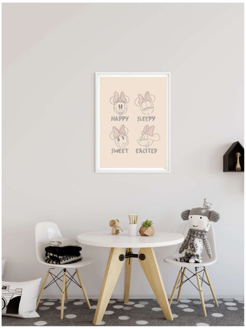 Poster d'art Minnie émotion 40x50 cm - Kiabi