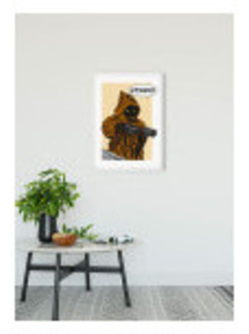 Poster d'art Star Wars Classic Comic Quote Java 40 x 50 cm - Kiabi