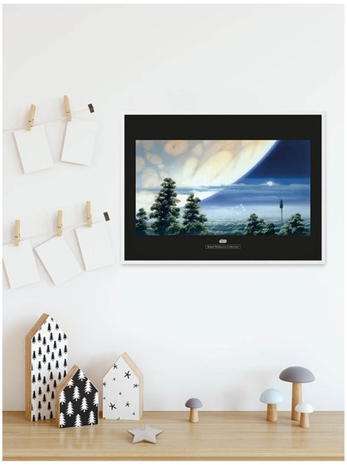Poster d'art star wars classic rmq yavin lookout 40 x 30 cm - Kiabi Poster d'art star wars classic rmq yavin lookout 40 x 30 cm - Kiabi