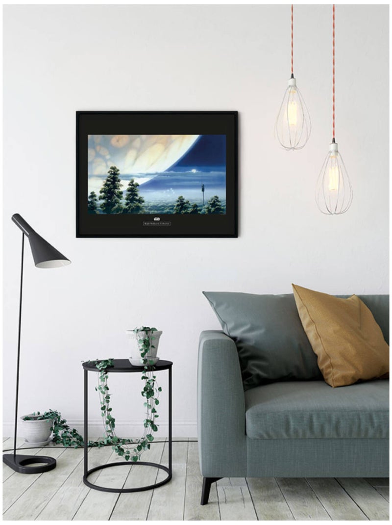 Poster d'art star wars classic rmq yavin lookout 40 x 30  cm Multicolore - Kiabi