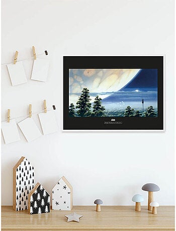 Poster d'art Star Wars Classic RMQ Yavin Lookout 50x40 cm