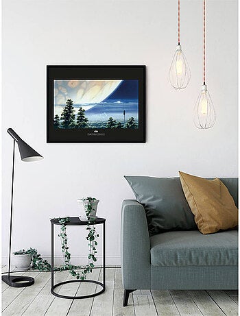 Poster d'art Star Wars Classic RMQ Yavin Lookout 50x40 cm
