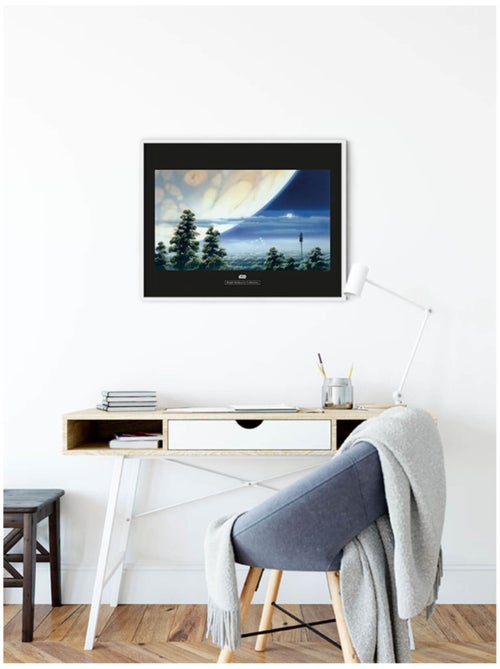 Poster d'art Star Wars Classic RMQ Yavin Lookout 50x40 cm - Kiabi