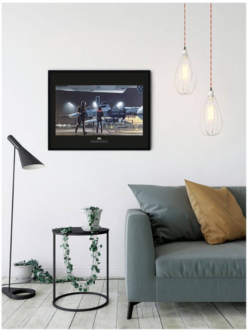 Poster d'art star wars classic rmq yavin y-wing 40 x 30 cm - Kiabi Poster d'art star wars classic rmq yavin y-wing 40 x 30 cm - Kiabi