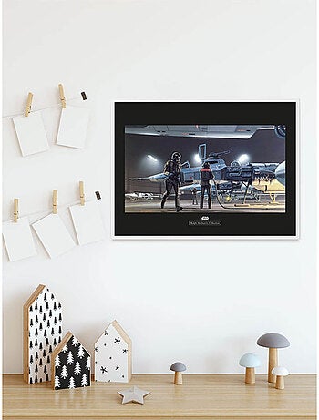 Poster d'art Star Wars Classic RMQ Yavin Y-Wing 50x 40 cm