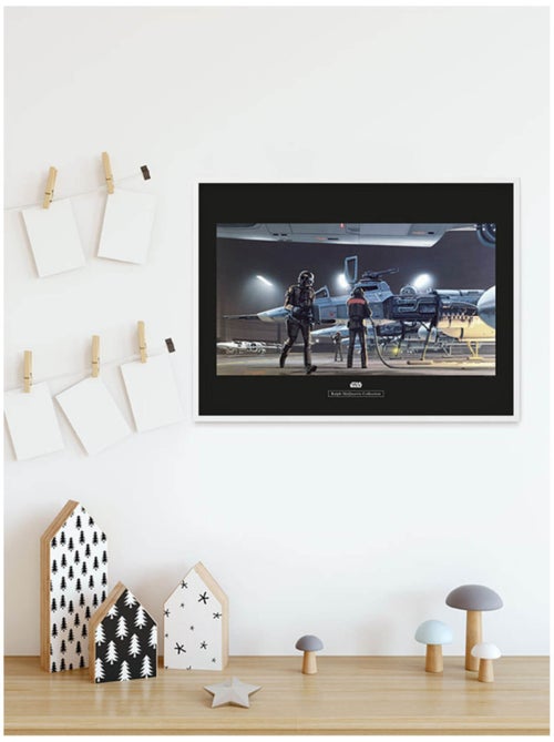 Poster d'art Star Wars Classic RMQ Yavin Y-Wing 50x 40 cm - Kiabi