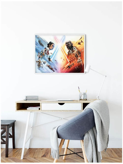 Poster d'art Star Wars Movie Poster 40 x 50 cm - Kiabi