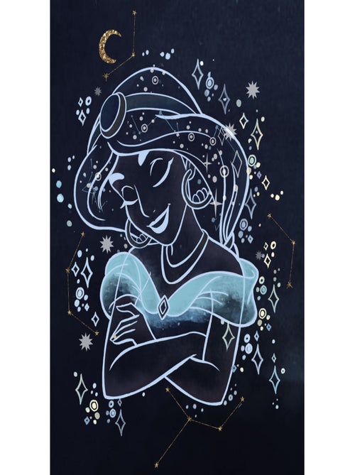 Poster Disney Aladdin - Jasmine rêveuse 50 cm x 70 cm - Kiabi