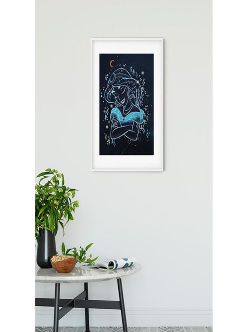 Poster Disney Aladdin - Jasmine rêveuse 50 cm x 70 cm - Kiabi