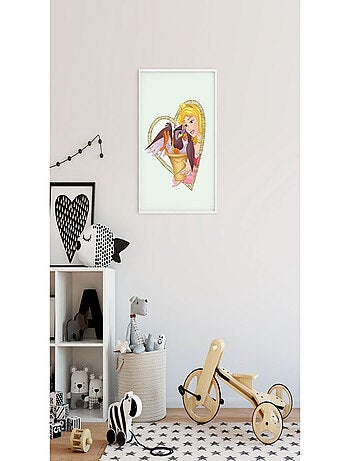 Poster Disney La belle au bois dormant - Portrait d'Aurore 30 cm x 40 cm