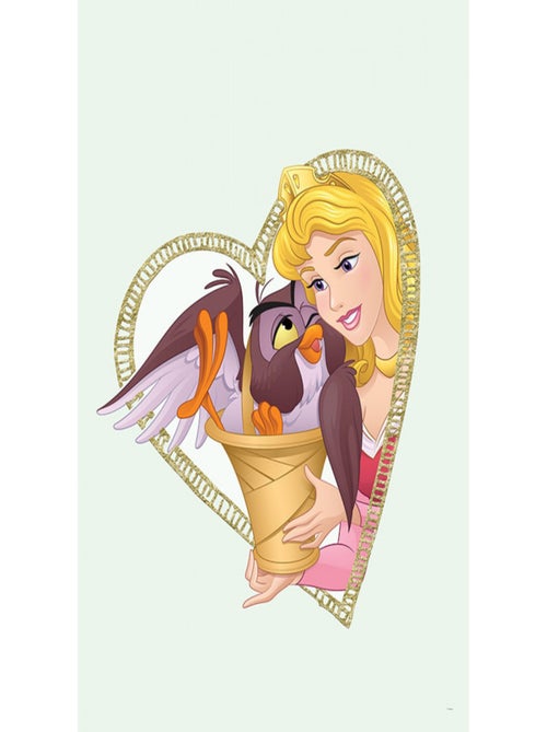 Poster Disney La belle au bois dormant - Portrait d'Aurore 40 cm x 50 cm - Kiabi
