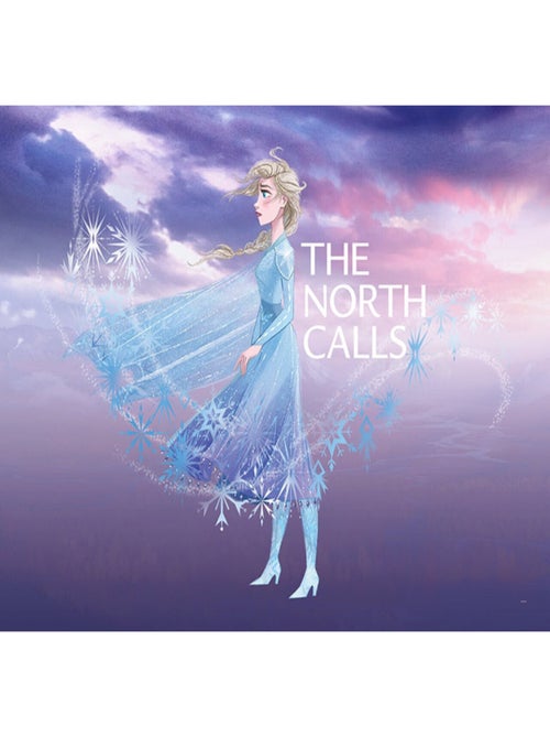 Poster Disney La Reine des Neiges 2 - Elsa l'appel du nord 50 cm x 40 cm - Kiabi