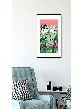 Poster Disney Le livre de la Jungle - Les meilleurs amis 50 cm x 70 cm