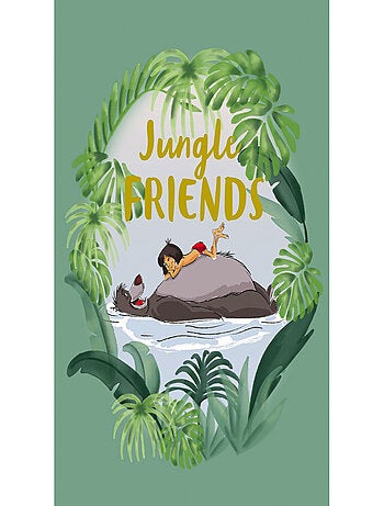 Poster Disney Le livre de la Jungle - Mowgli et Baloo les amis de la Jungle 50 cm x 70 cm