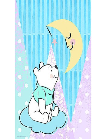 Poster Disney Winnie l'ourson - Winnie regarde la lune 50 cm x 70 cm