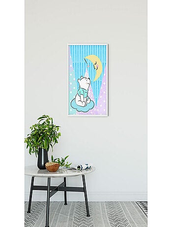 Poster Disney Winnie l'ourson - Winnie regarde la lune 50 cm x 70 cm