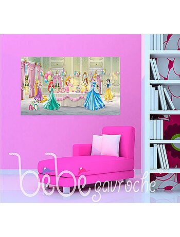 Poster géant Anniversaire Princesse Disney intisse 202X90 CM