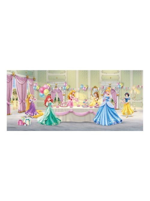 Poster géant Anniversaire Princesse Disney intisse 202X90 CM - Kiabi