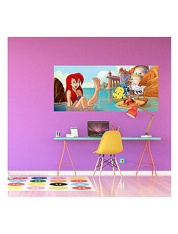 Poster géant Ariel La Petite Sirene Disney intisse 202X90 CM
