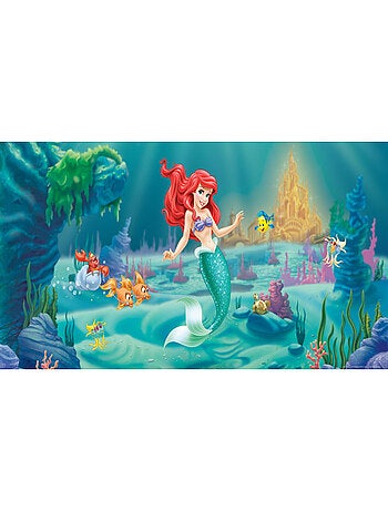 Poster géant Ariel La Petite Sirene Princesse Disney intisse 202X90 CM
