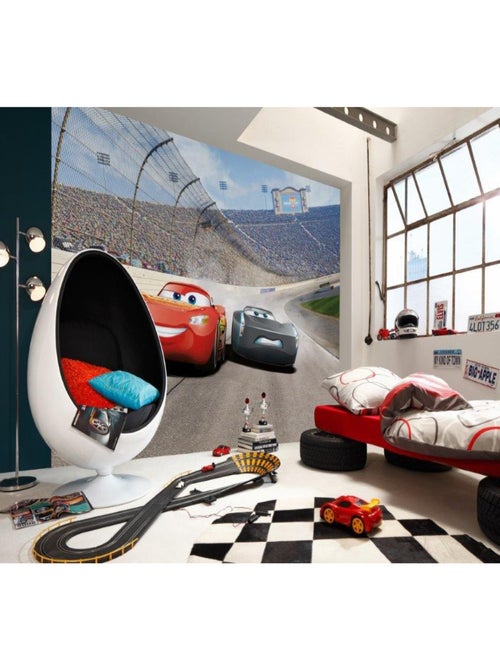 Poster géant Cars 3 Disney Curve 254x368 CM - Kiabi