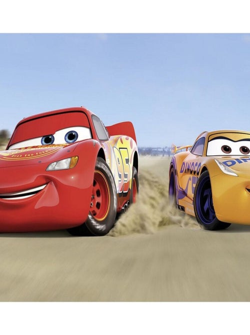 Poster géant Cars 3 Plage Disney 100x250 CM - Kiabi
