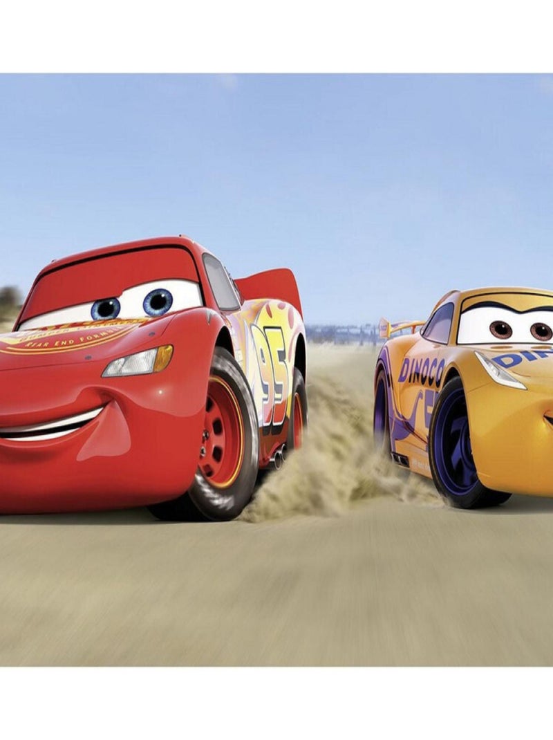 Poster géant Cars 3 Plage Disney 100x250 CM Multicolore - Kiabi