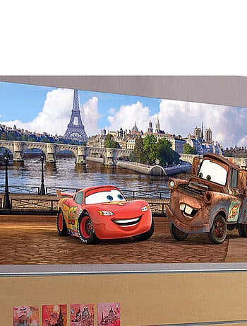 Poster géant Cars Paris Disney intisse 202X90 CM