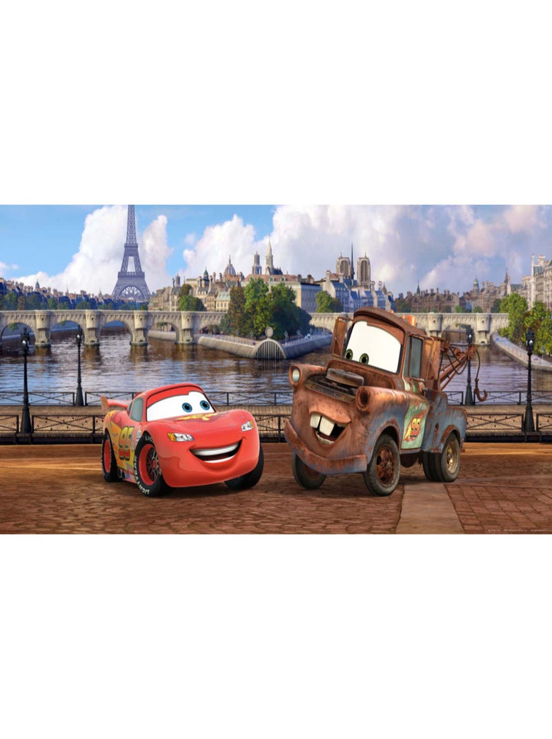 Poster géant Cars Paris Disney intisse 202X90 CM Multicolore - Kiabi