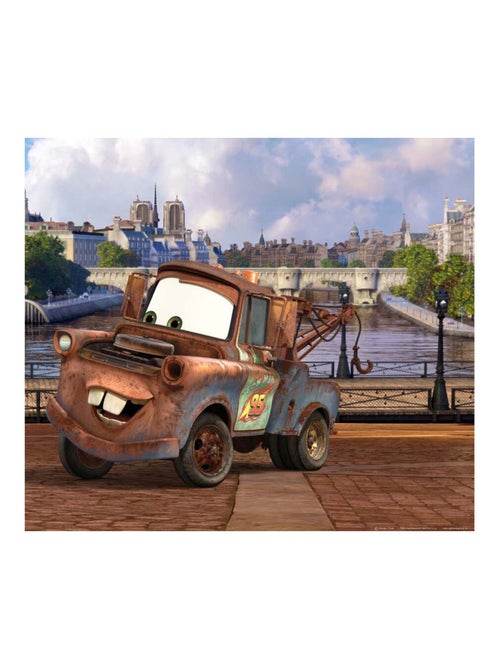 Poster géant Cars Paris Disney intisse 202X90 CM - Kiabi