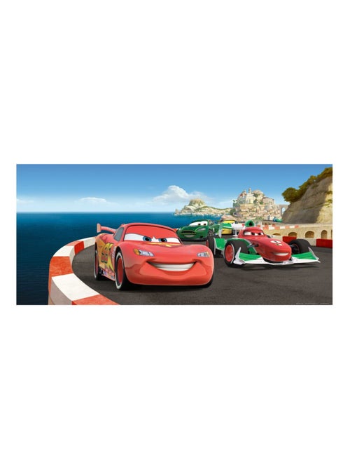 Poster géant Cars Sur Piste Disney intisse 202X90 CM - Kiabi
