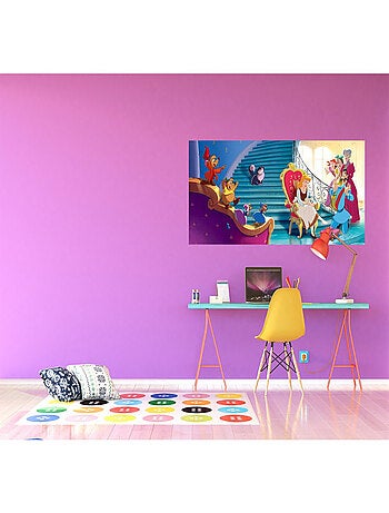 Poster géant Cendrillon Princesse Disney intisse 202X90 CM