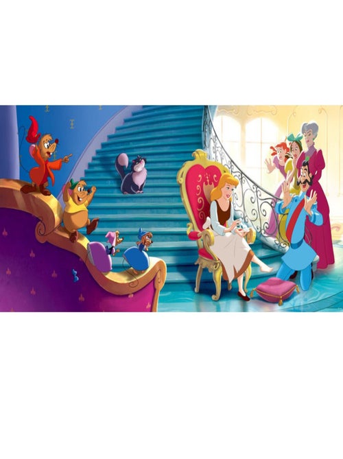 Poster géant Cendrillon Princesse Disney intisse 202X90 CM - Kiabi