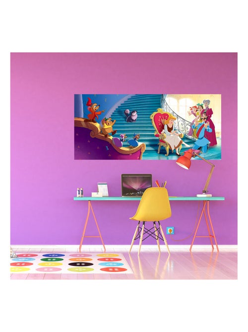 Poster géant Cendrillon Princesse Disney intisse 202X90 CM - Kiabi