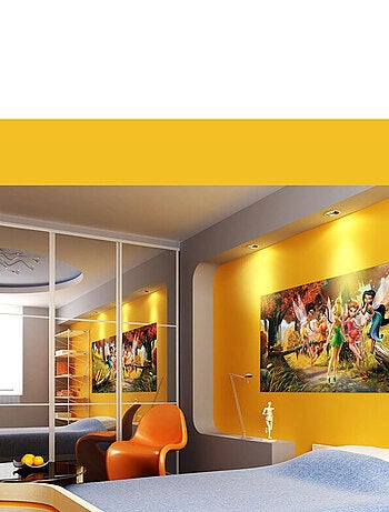 Poster géant Disney Fairies La Forêt d’automne intisse 202X90 CM