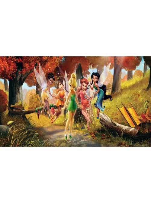 Poster géant Disney Fairies La Forêt d’automne intisse 202X90 CM - Kiabi