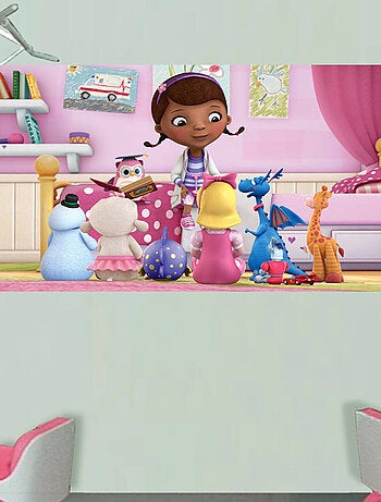 Poster géant Docteur la Peluche Disney intisse 202X90 CM