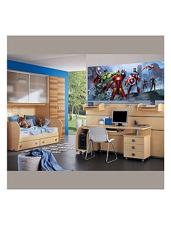 Poster géant équipe Avengers Marvel intisse 202X90 CM