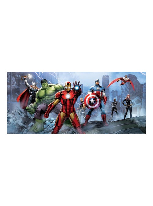 Poster géant équipe Avengers Marvel intisse 202X90 CM - Kiabi