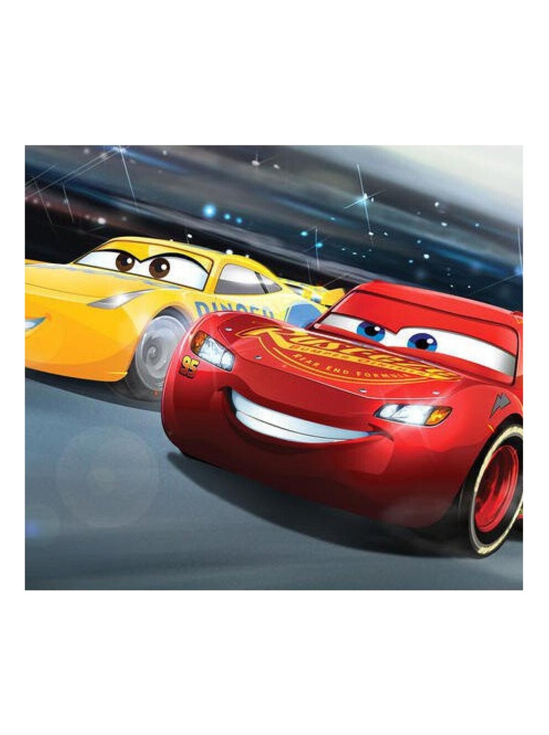 Poster géant horizontal Cars 3 Disney 202X90 CM Multicolore - Kiabi