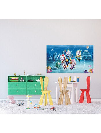 Poster géant horizontal Pat'patrouille dans l'eau 170 x 75 CM