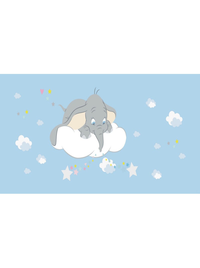 Poster géant Intissé - Disney Dumbo - 202 cm x 90 cm Multicolore - Kiabi