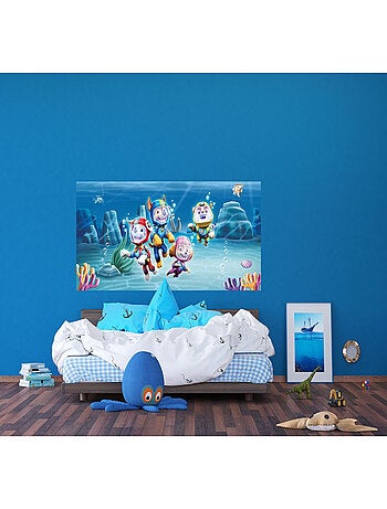 Poster géant Intissé - Pat'Patrouille modèle mission sous la mer - 202 cm x 90 cm
