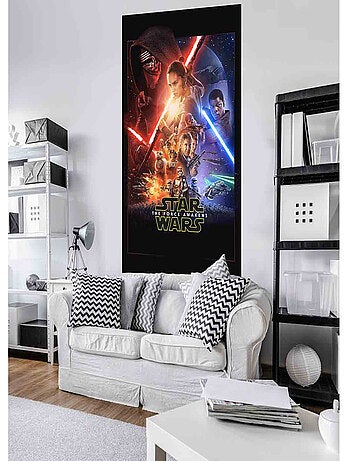 Poster géant intissé affiche Episode VII Le Réveil de la Force Star Wars 120x200cm