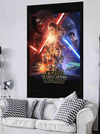 Poster géant intissé affiche Episode VII Le Réveil de la Force Star Wars 120x200cm