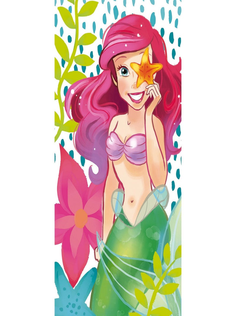Poster géant intissé Ariel Etoile de Mer- 150 x 280 cm Multicolore - Kiabi