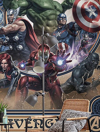 Poster géant intissé Avengers Ornament - 200 x 280 cm
