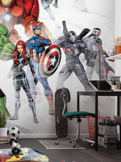 Poster géant intissé Avengers Unite - 500 x 280 cm - Kiabi