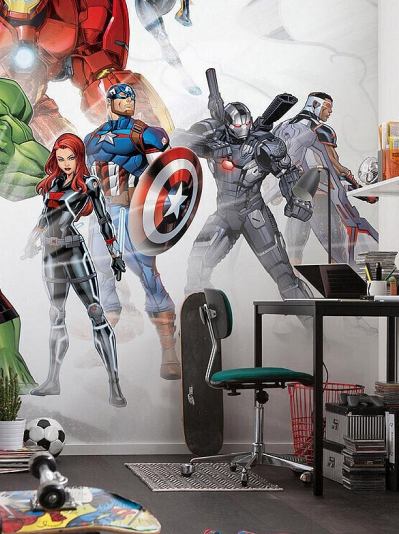 Poster géant intissé Avengers Unite - 500 x 280 cm Multicolore - Kiabi